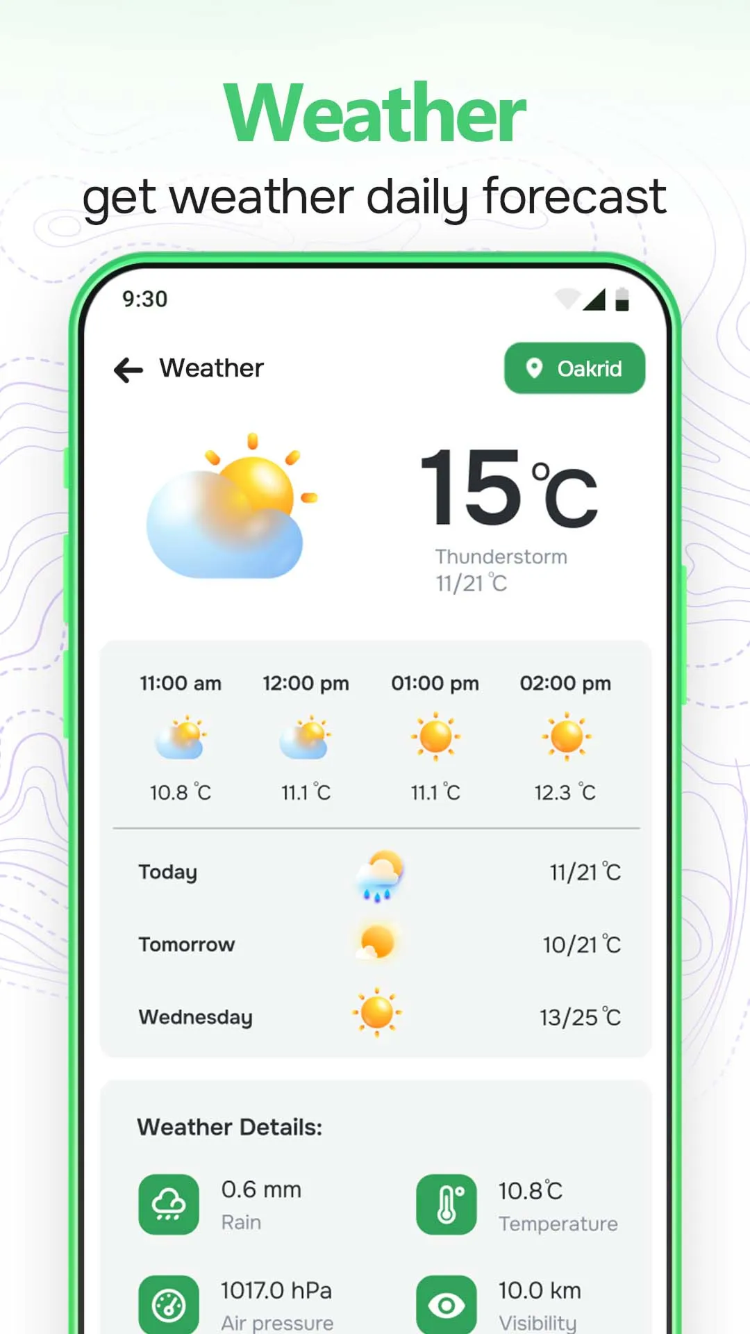 mobile screen